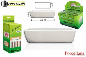 Odpařovač porcelán, Vaničkový BÍLÝ