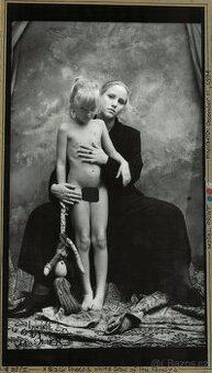 Jan Saudek - Black Sheep White Crow - originální fotografie