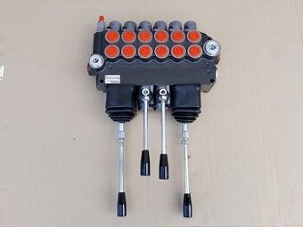 Rozvaděč 6 sekcí, ovládání 2x páka + 2x joystick