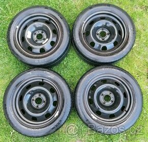 Disky 16" Peugeot, Citroen 4x108 ET31, pneu Barum 205/55 R16