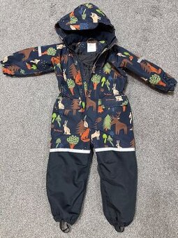 Dětská kombinéza Lindex FIX vel. 104 se zvířátky