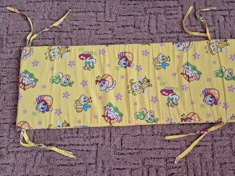 Mantinel do dětské postýlky 200 x 32 x 2 cm