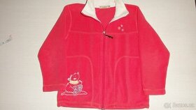 Flessová mikina ,mikina s kapucí a svetřík vel. 122