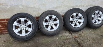Alu kola R18, Dodge Ram 6x139,7, letní pneu 275/65