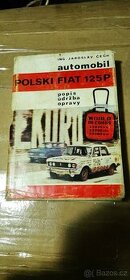 Kniha údržba a opravy polský Fiat 125P