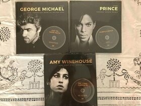 Ikony: Prince, George Michal, Amy Winehouse.