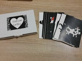 Kontrastní kartičky pro mimi - 1