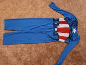 Karnevalovy detsky kostym Captain America vel.140 - 1