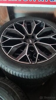 BMW X5 hliníkové disky a nové pneu 21