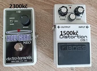 Efekty Distortion Reverb