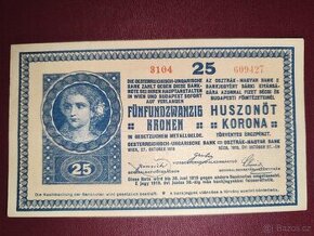 25 korun 1918