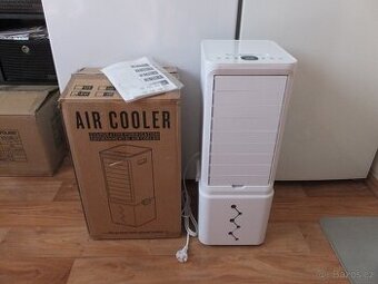 Nová přenosná klimatizace, zvlhčovač, ventilátor + ovladač.
