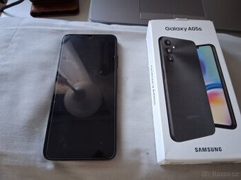 telefon Samsung Galaxy A05s černý-3xpouzdro