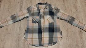 Kostkovaná košile H&M, vel.40 - 1