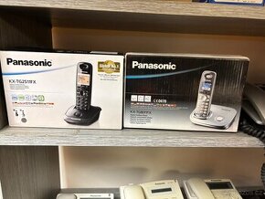 Plne funkcni bezdr a drat telefony Panasonic