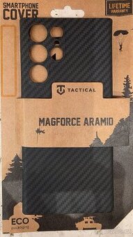 Tactical MagForce Aramid Kryt Samsung Galaxy S24 Ultra černý