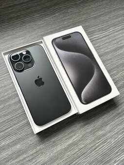 iPhone 15 Pro - ZÁNOVNÍ, V ZÁRUCE