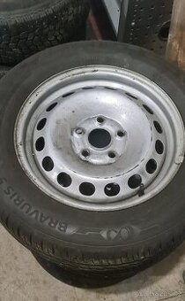 5x Barum Bravuris 5 195/65 R15 XL 5x112 + 5x disk vw