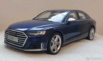 Model Audi S8 2020 Navarra Blau, 1:18 GT Spirit (GT313)