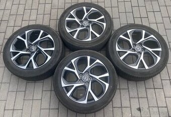 Toyota C-HR - 18"alu + letní 225/50 Michelin 5mm