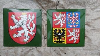 Smaltované cedule