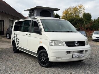 VW T5 1.9TDi CamperVan (2007) ZVEDACÍ STŘECHA-POSTEL