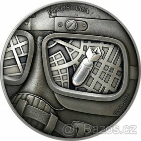 investiční střibrnné mince - Hiroshima
