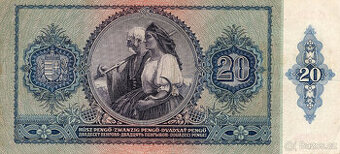 Bankovka Maďarsko 20 Pengö 1941, Vzácná série C 239