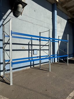 Paletový regál BITO 0+2, výška 300 cm