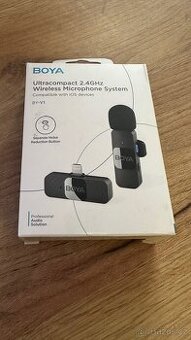 🎤 BOYA BY-V1 – bezdrátový mikrofon pro iPhone / iPad
