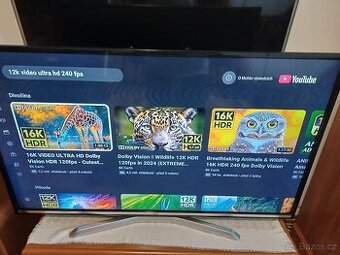 48" Smart TV JVC LT 48VF52-úhlopříčka 122cm,Wi-Fi, DVB-T2