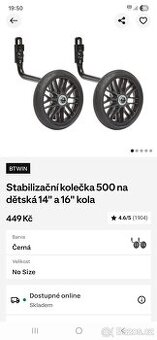 Stabilizační kolečka 14-16