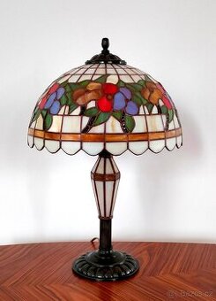Stolní vitrážová lampa 30x48-2xE14-nová