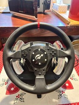Thrustmaster T500rs, pedály T3PA, Ferrari volant