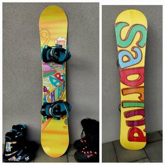 Snowboard SABRINA, 138 cm + boty