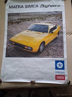 Matra Simca Bagheera-PLAKAT - 1
