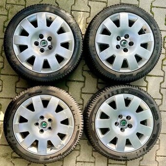 Sada kol - Škoda 5x112 R17 - Octavia, Superb