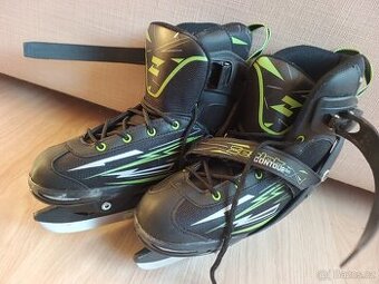 Brusle lední/kolečkové roustoucí vel. 37-40