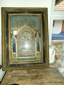 náboženský obrázek 2500,-