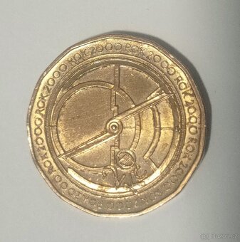 Mince 20 Kč milenium - super stav