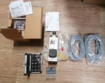 Prodám CNC vřeteno 2,2 kW, AC měnič, sadu kleštin a kabely