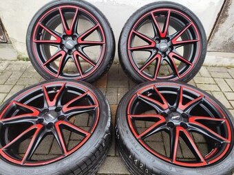 ALU 5x114.3 r19 RONAL + LETNÍ PNEU - PĚKNÁ SADA