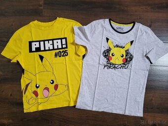 Trička Pokémon vel. 10-11 let, 158/164