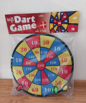 Terč s 3 míčky na suchý zip