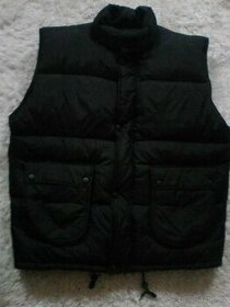 Pánská péřová vesta, vel. 2XL, černé barvy