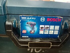 Bateriový aku šroubovák Bosch GSR 14,4 V-LI
