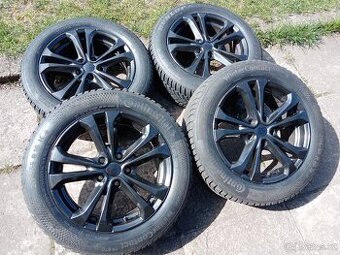 Zimní alu kola BROCK 16ky 5x108 pneu 90% PEUGEOT CITROEN