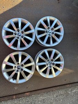 Prodám Org. Alu Škoda 5x100 R16 ET38