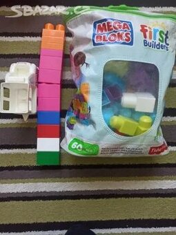Kostičky Mega block First builder