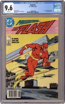 Komiks Flash #1, 1987, CGC 9.6